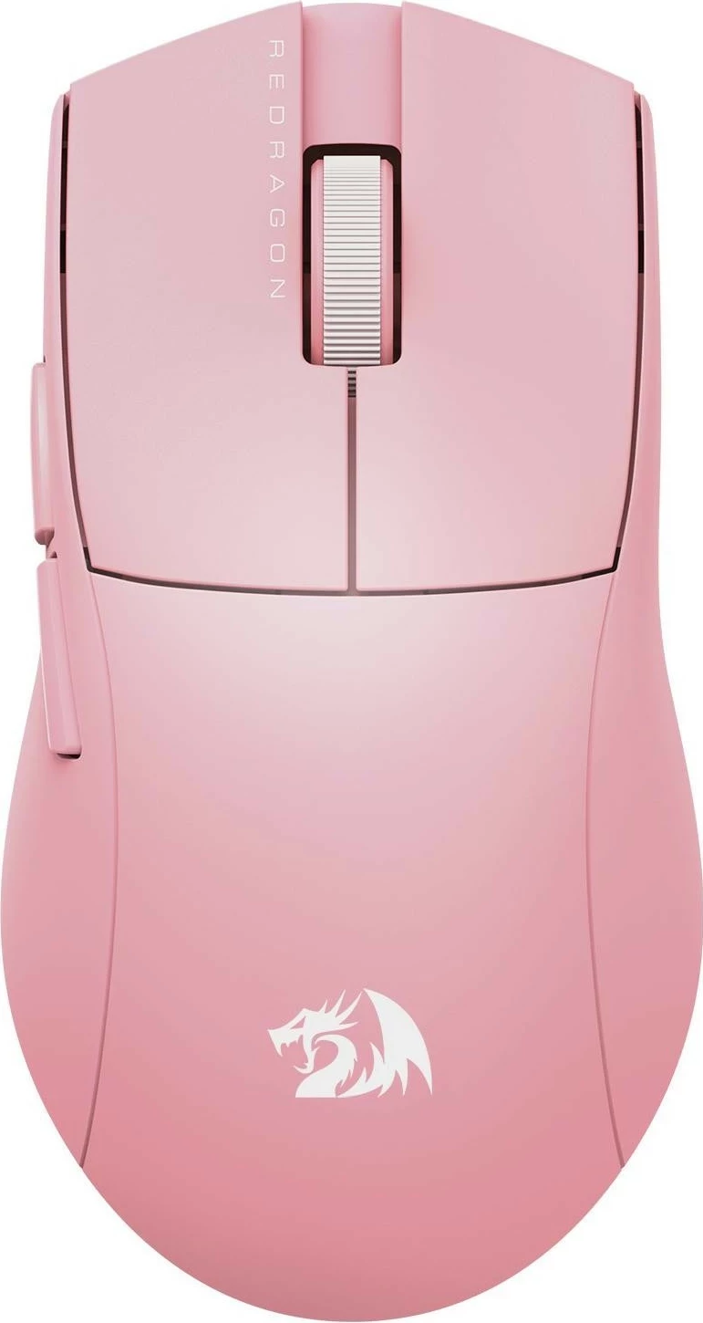 Maus ergonomik Redragon M916P-PRO-4K K1NG, wireless, rozë