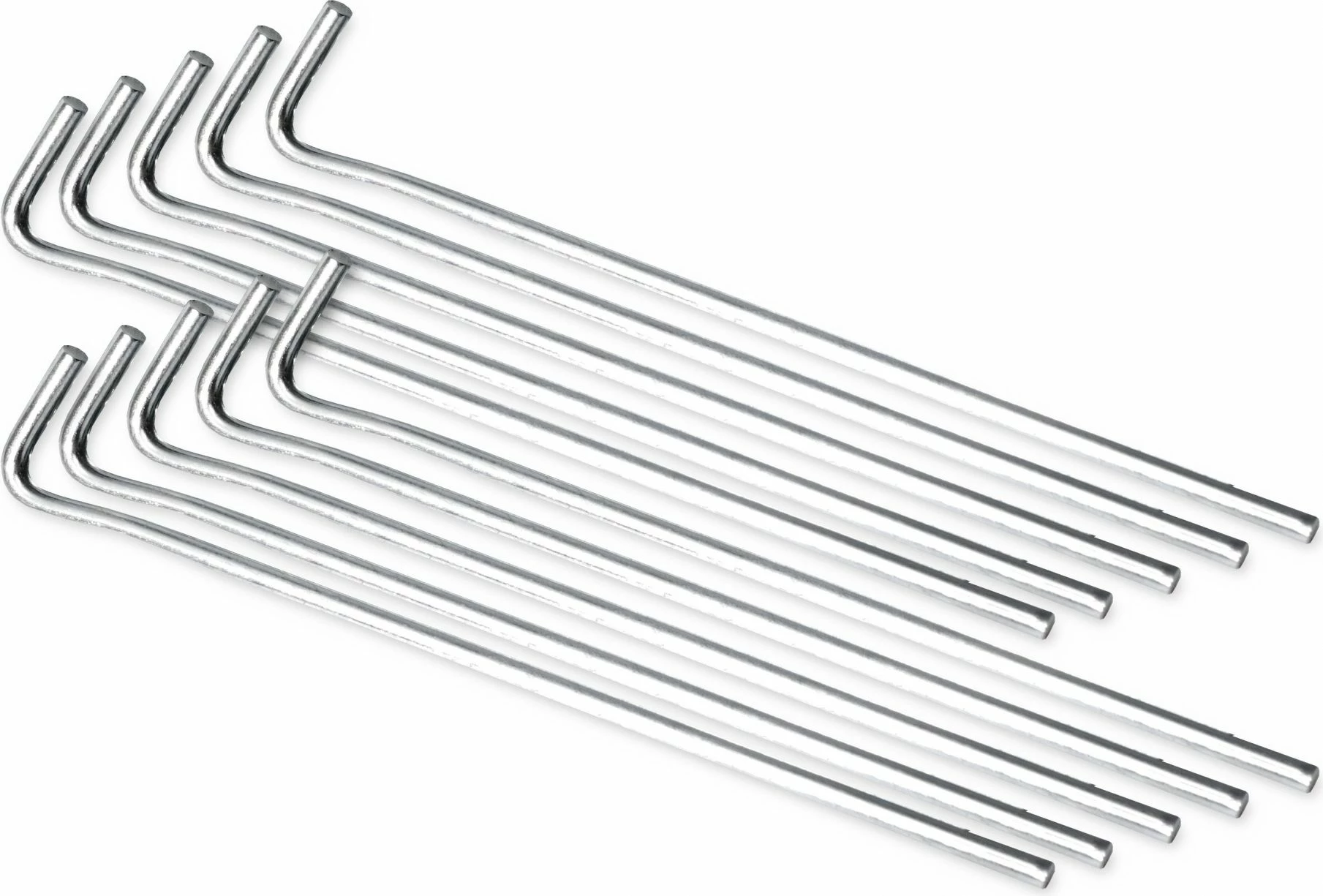 Kunja çeliku për tendë Rockland 45, 19 cm, set 10 copë