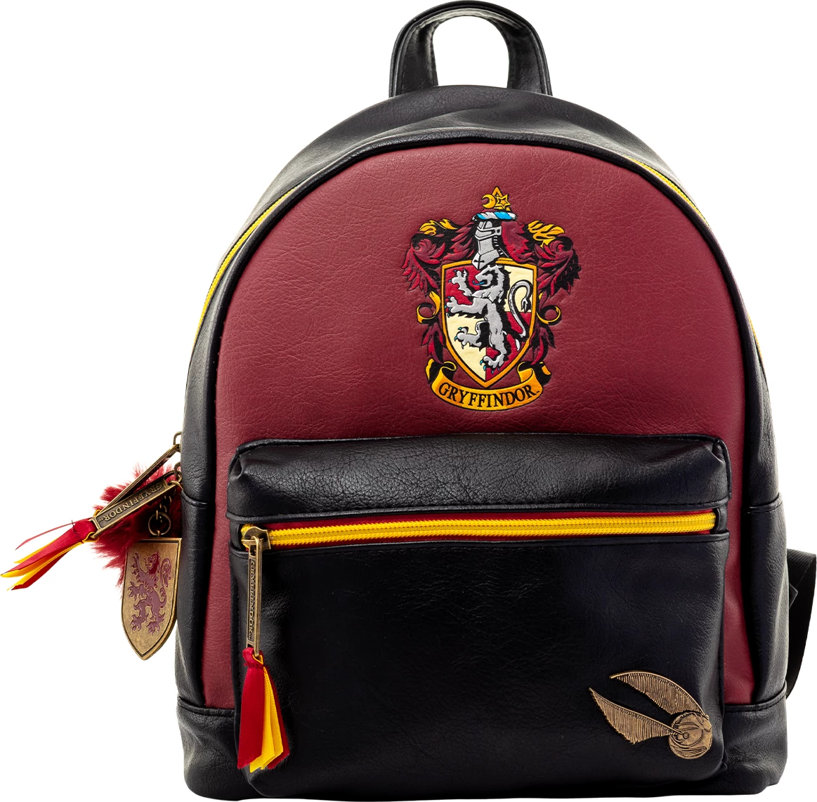 Çantë shpine Pyramid International Harry Potter Gryffindor Fashion 31x18x44 cm, kuqe/zezë, me varëse çelësash