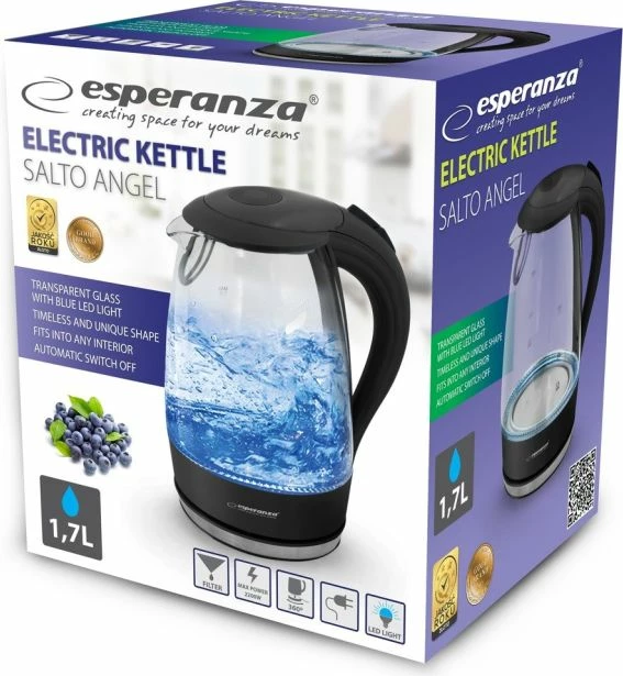Çajnik elektrik Esperanza Salto Angel EKK011K, i zi