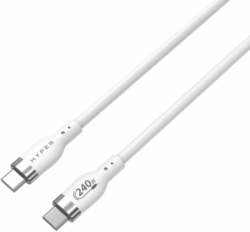 Kabllo USB-C Targus 1M, 240W, e bardhë