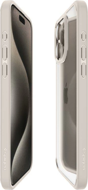 Mbështjellës Spigen Ultra Hybrid për iPhone 15 Pro, Titanic