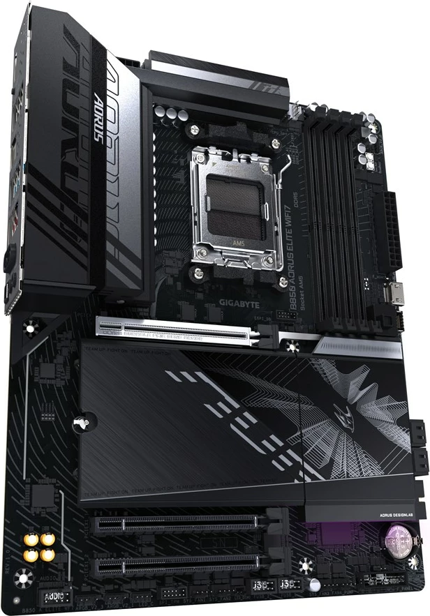 Pllakë amë Gigabyte B850 AORUS ELITE WIFI7, Socket AM5, e zezë