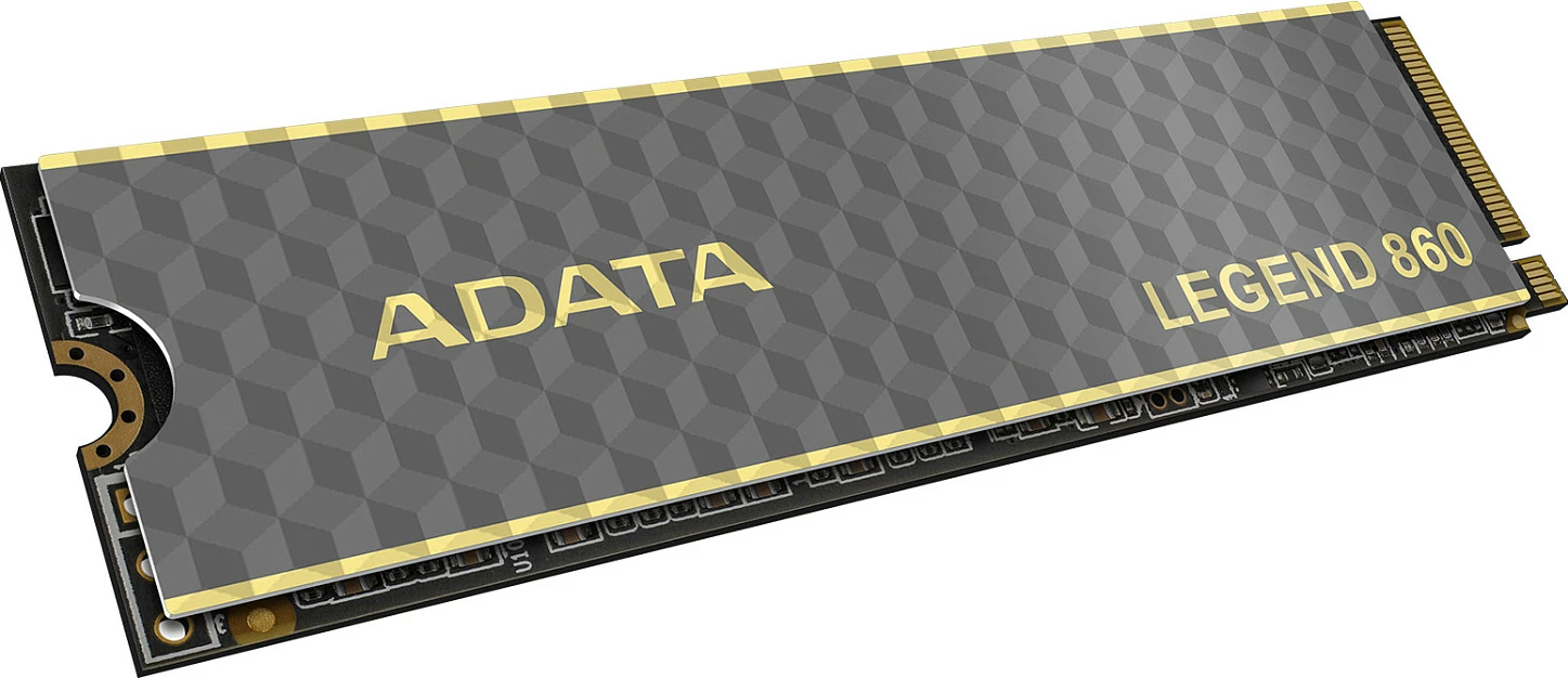 SSD M.2 NVMe ADATA LEGEND 860, 1TB, PCIe 4.0 x4, 6000/4000 MB/s, 2280, e zezë/gri