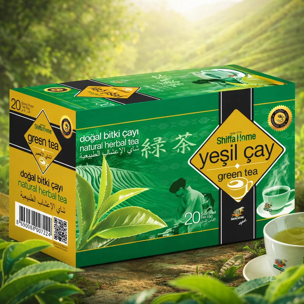 Çaj jeshil natyral për detoks, energji dhe mirëqenie të përditshme