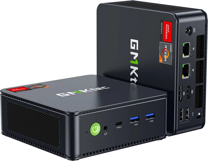 Mini kompjuter, GMKtec, M5 Ultra, AMD Ryzen 7 7730U, 32GB RAM Memorje, 1TB SSD, Windows 11 Pro