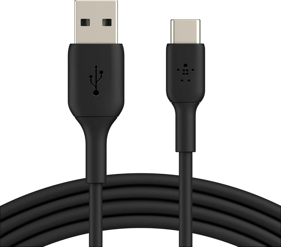 Kabllo Belkin CAB001BT1MBK, 1 m, USB A në USB C, Ngjyrë e zezë