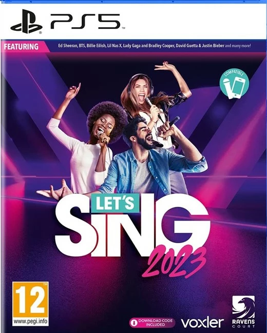 Lojë PS5 Ravenscourt Let's Sing 2023, PEGI 12