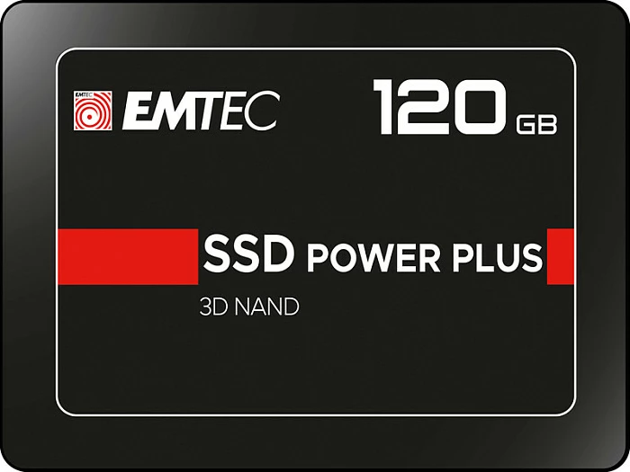 SSD intern EMTEC X150 Power Plus 120GB, 2.5" SATA III, i zi/kuq