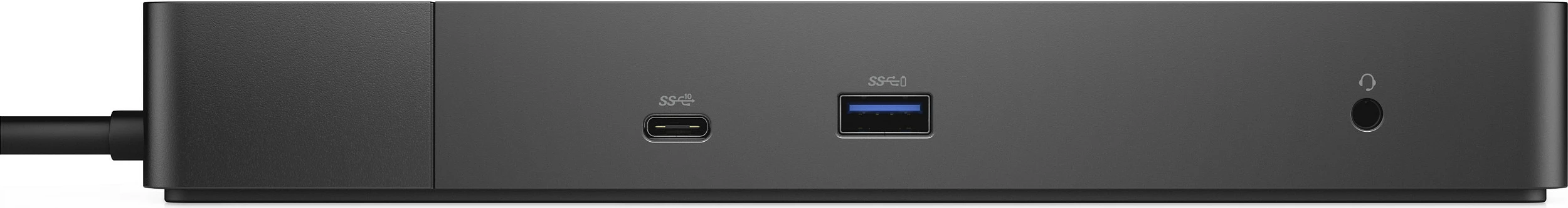 Docking station Dell WD19DC, Dual USB-C, 210W, HDMI 2.0b, 2x DisplayPort, LAN, e zezë