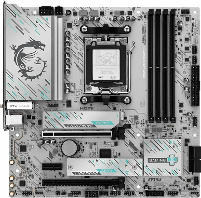 Pllakë amë MSI B850M Gaming Plus WiFi, Micro ATX, AM5, DDR5