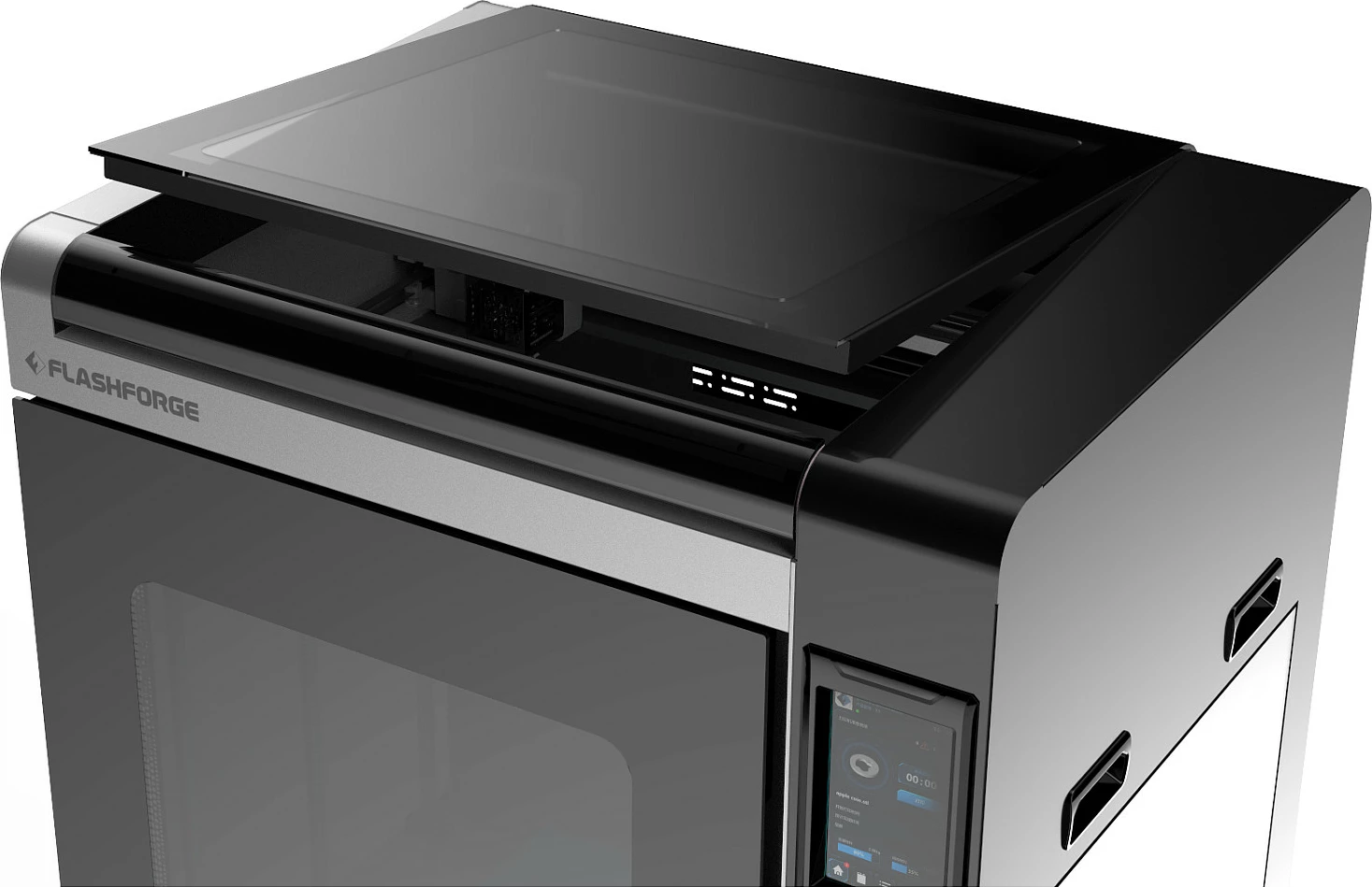 Printer 3D Flashforge Creator 4A, volum printimi 400×350×500 mm, Wi‑Fi/Ethernet, ekran 7", zezë/gri
