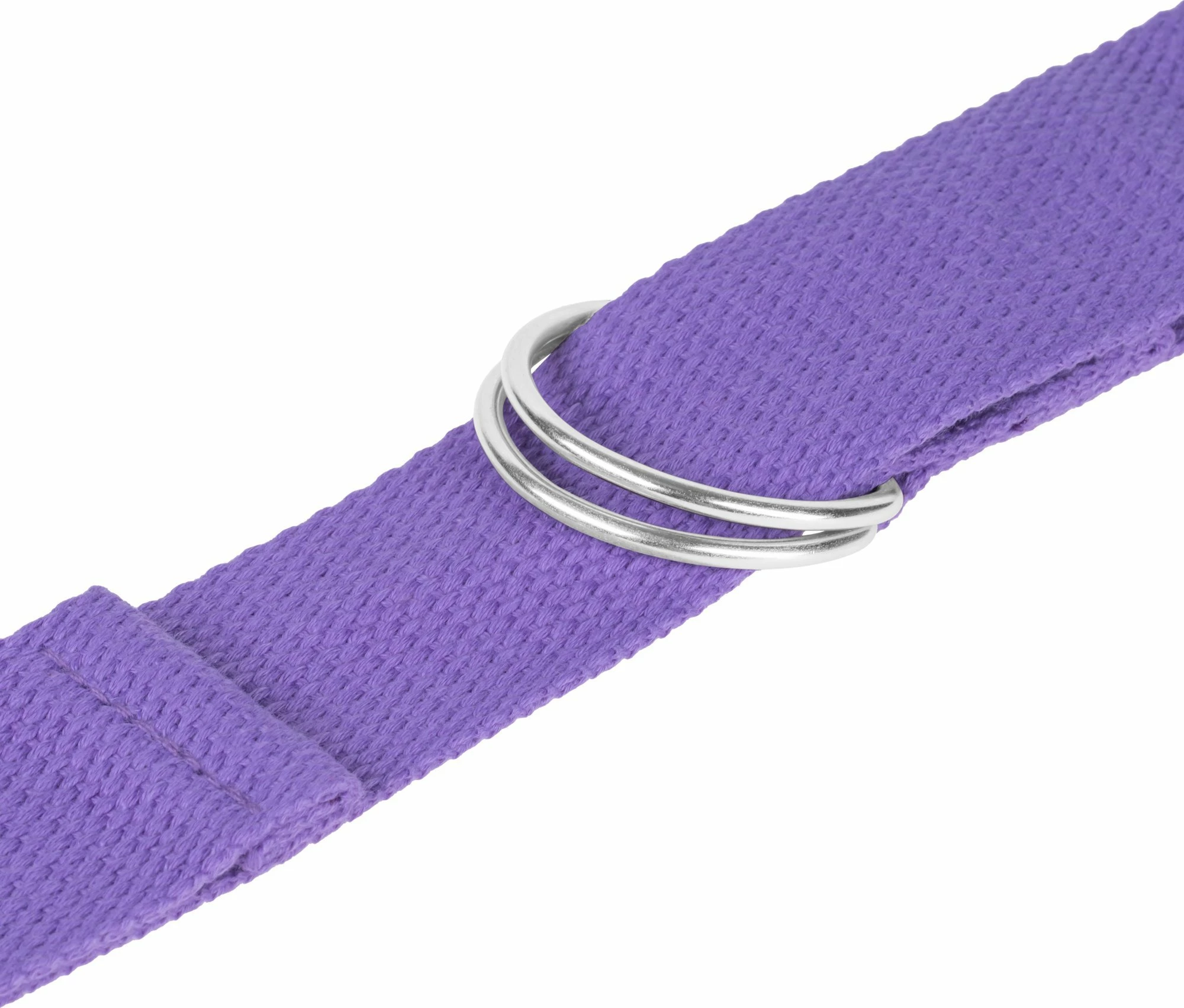 Rrip yoga Rebel Active 183 cm x 3.8 cm, poliestër, kapëse D-ring metalike, vjollcë