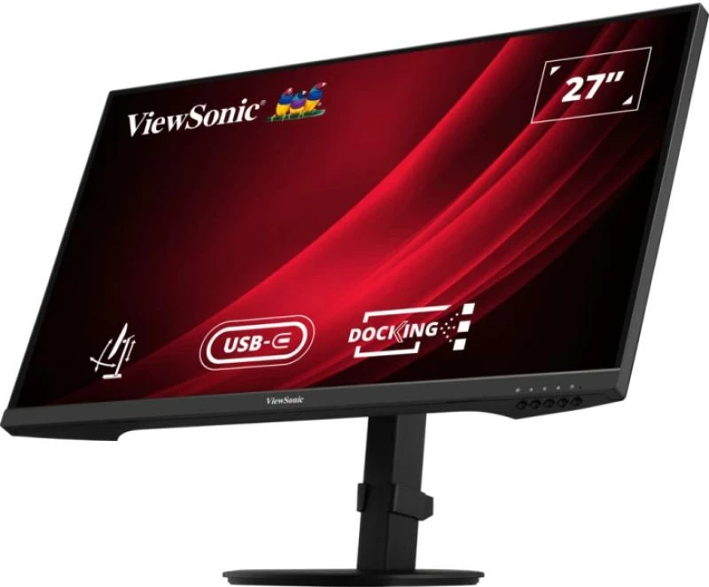 Monitor ViewSonic VG2709U-2K 27" QHD 100 Hz USB-C 100W, HDMI/DP, Ethernet, Hub USB, VESA, i zi