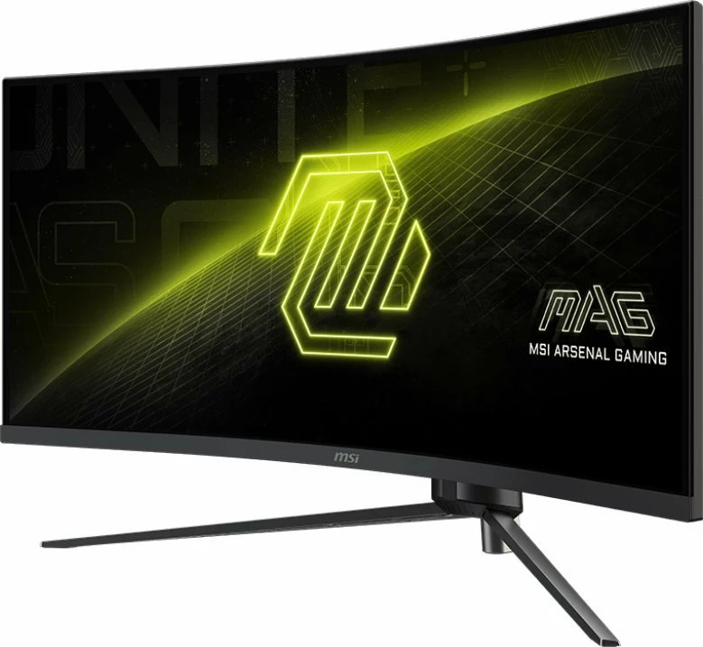 Monitor gaming MSI MAG 345CQR 34\" UWQHD 180Hz i lakuar, i zi
