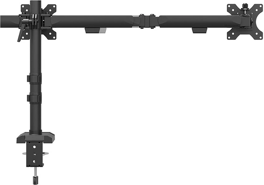 Krah monitorësh Neomounts NERO DS60-600BL3, për 3 monitorë 10-27", VESA 75x75/100x100, e zezë