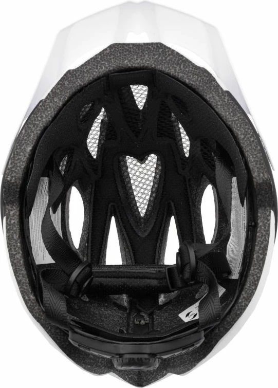 Helmetë biçiklete Meteor uniseks, e bardhë