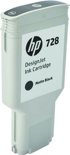 Kartrixh boje, HP, 728 F9J68A, 300 ml, Matt Black