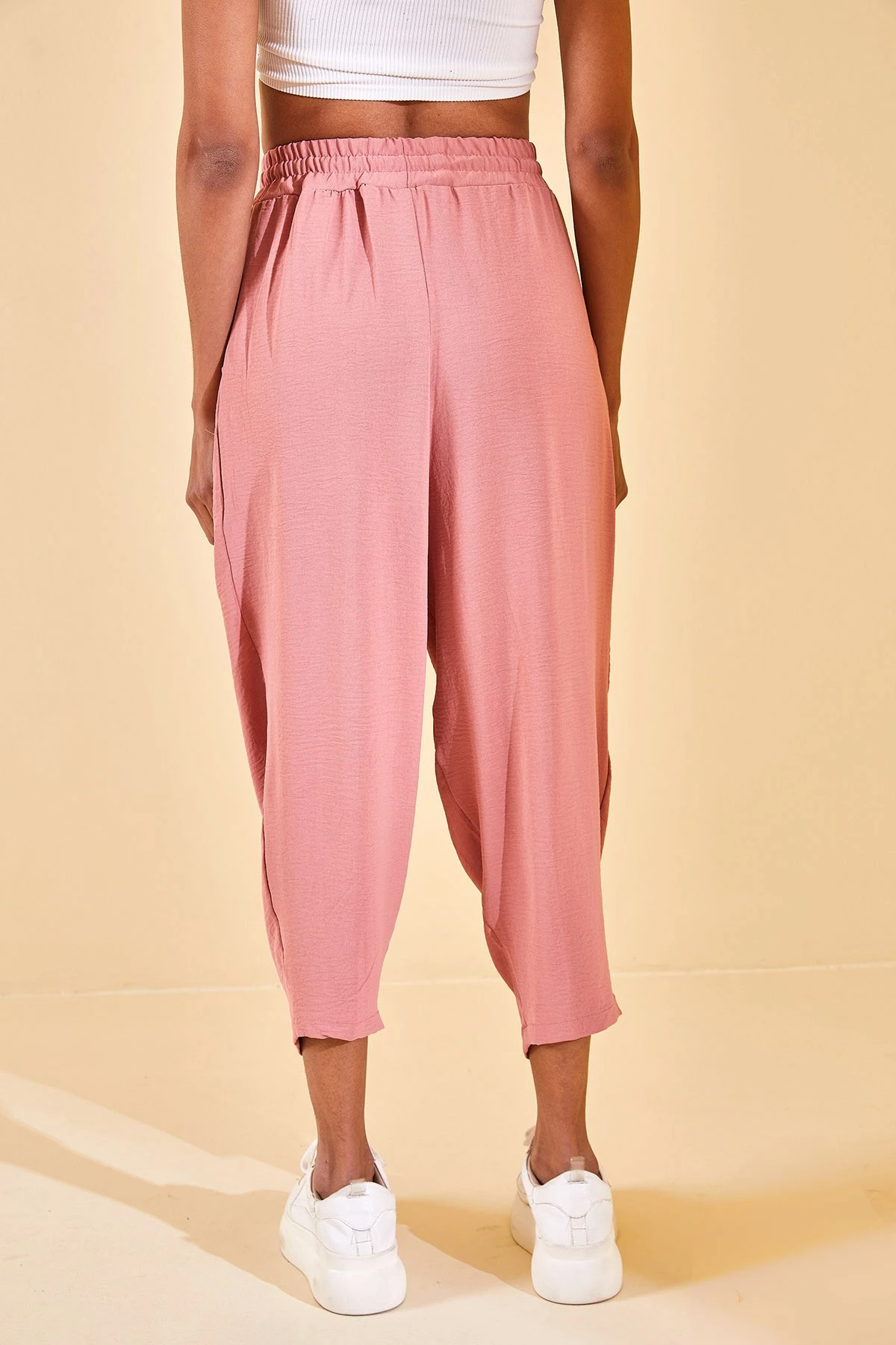 Pantallona për gra, ngjyrë dusty rose, Jumeon X125950