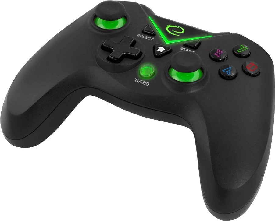 Kontroller Gaming Esperanza EGG112K për PS3, Xbox One, PC, i zi