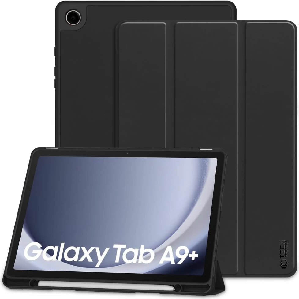 Mbështjellës Tech-Protect SC Pen për Samsung Galaxy Tab A9+ 11" X210/X215/X216, e zezë