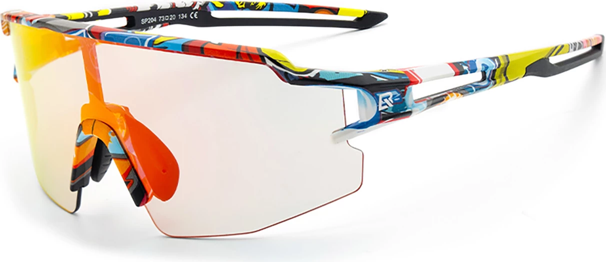 Syze sportive Rockbros 14120008001 me lente fotokromike, insert korrektues, multikolor