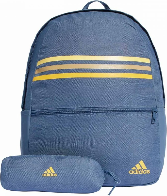 Çanta shpine adidas Classic Horizontal 3-Stripes, për meshkuj dhe femra, blu