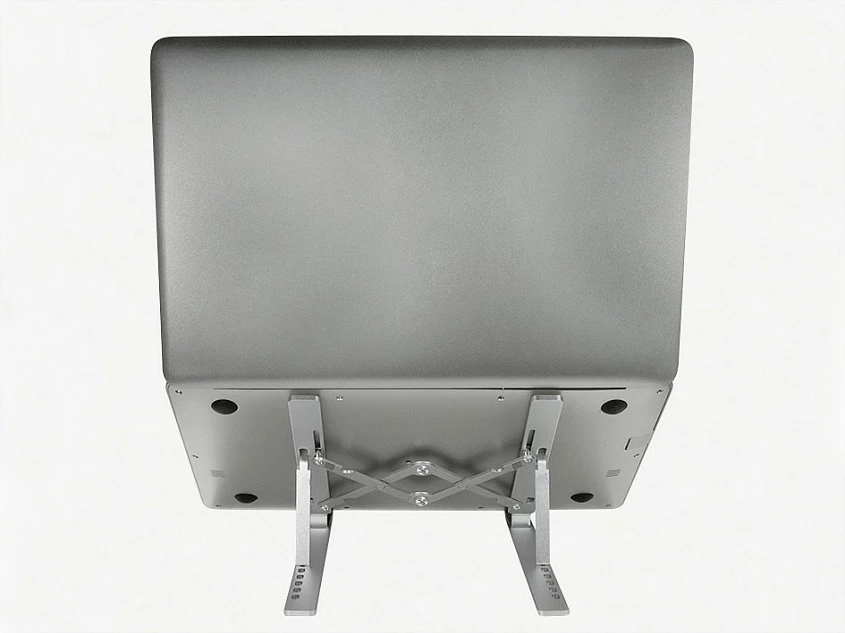 Mbajtëse laptopi Conceptronic ERGO 17", metalike, e argjendtë