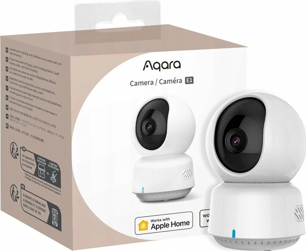 Kamerë IP Aqara E1 2304x1296 Wi-Fi 6, e bardhë