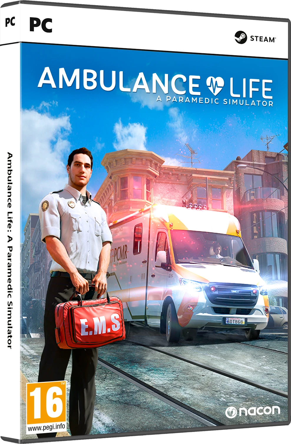 Lojë për PC Nacon Gaming Ambulance Life: A Paramedic Simulator, PEGI 16