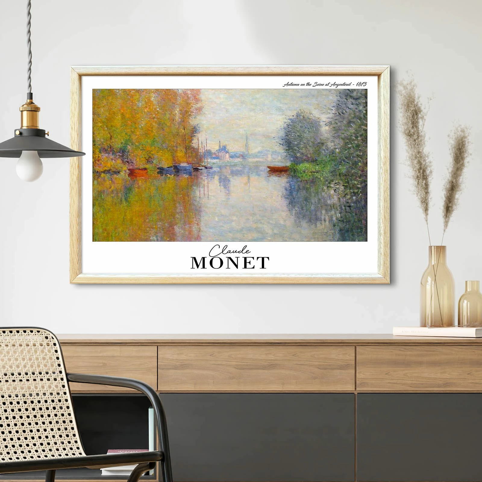 Pikturë dekorative me kornizë, Wallity, 4262AHSMONET-002