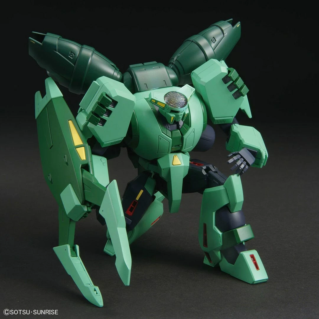 Model ndërtimi Bandai HGUC PMX-002 Bolinoak-Sammahn 1/144, jeshil