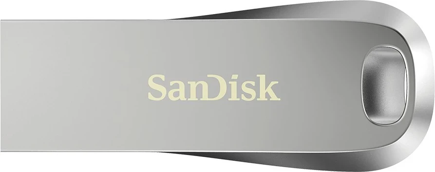 USB SanDisk Ultra Luxe, 128GB, argjend