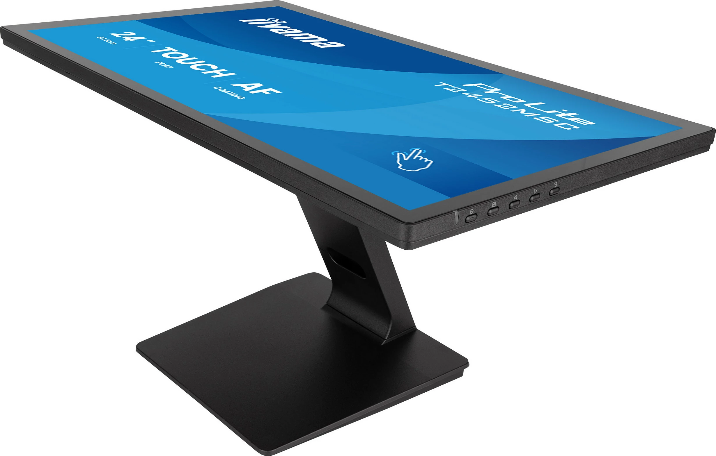 Monitor iiyama ProLite T2452MSC-B2, 24", FHD IPS, 120Hz, Touch, HDMI/DisplayPort, i zi