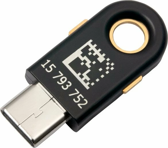 Çelës sigurie Yubico YubiKey 5C USB-C, i zi