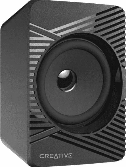 Altoparlantë për kompjuter Creative SBS E2500 2.1 30W RMS me Bluetooth, FM dhe telekomandë IR, të zeza