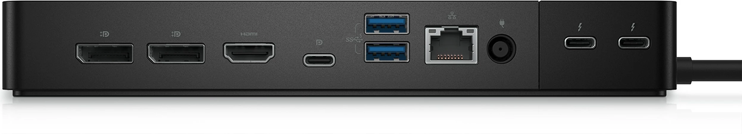 Docking station DELL Thunderbolt WD22TB4, Thunderbolt, 10,100,1000 Mbit/s, 5120 x 2880 pixels, e zezë