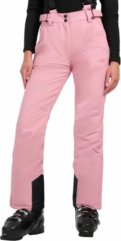 Pantallona skijimi për femra 4f, rozë