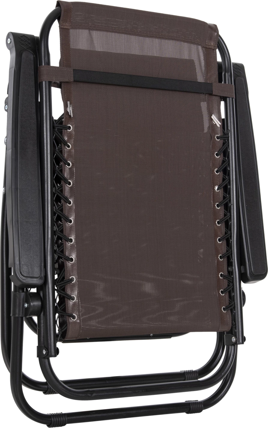 Karrige relaksuese COMPANION, tekstilene kafe, metal i zi, FH5095.13, 67x145x110cm