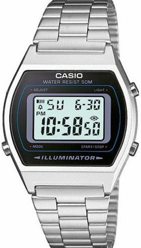 Orë dore unisex Casio, argjend