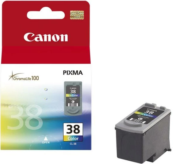 Kartush boje, Canon, CL-38 (2146B001), për PIXMA iP Series, tre-ngjyra