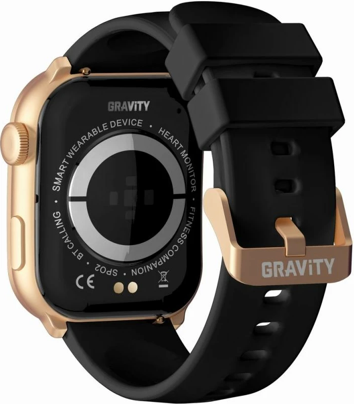 Smartwatch për femra Gravity, rozë e zezë