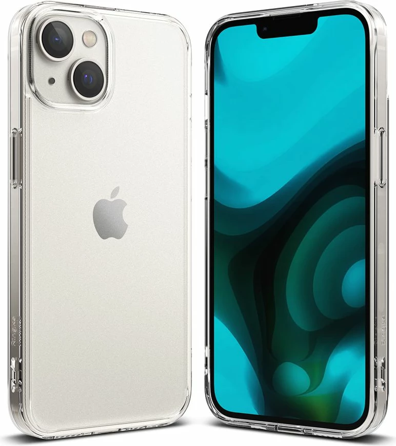 Mbështjellës Ringke Fusion për iPhone 14 Plus 6.7\", PC+TPU, Matte Clear, semi-transparent