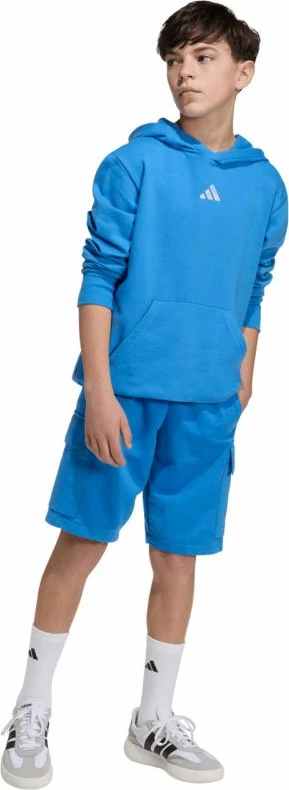 Duks për fëmijë adidas Essentials KD3382, kaltër [Madhësia: 176 cm]