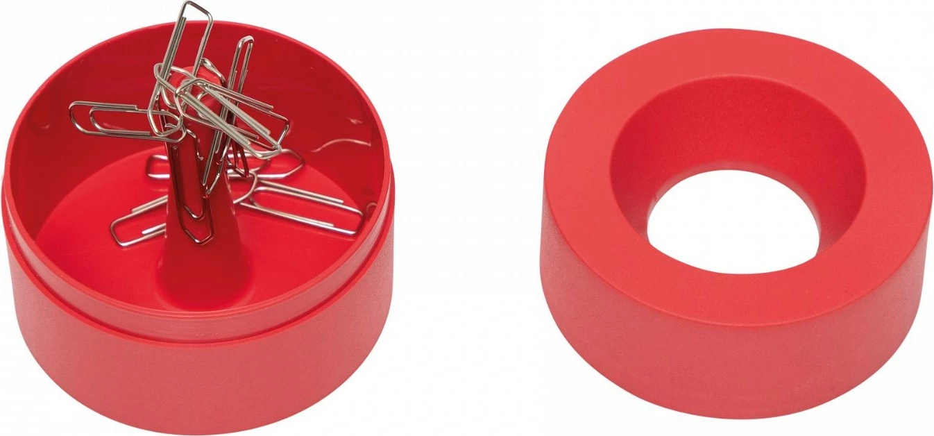 Aksesor zyre MAUL MAULpro plastikë magnetik, i kuq, 73x73x60mm