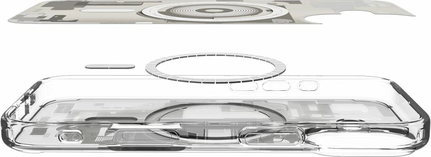 Mbështjellës Spigen Ultra Hybrid MagSafe për iPhone 17 Zero One, titanium