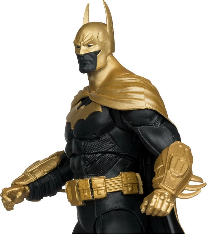 Figurinë aksioni McFarlane DC Multiverse Batman Arkham City, 178 mm, e zezë/artë