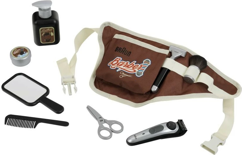 Set berberi lodër Klein Braun 5838, për fëmijë, kafe/bezhë