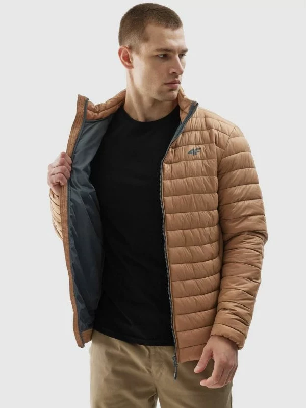 Xhaketë për meshkuj 4F, model M239, ngjyrë kafe