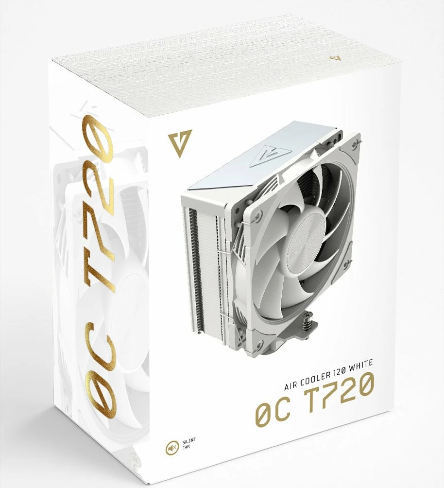 Ftohës CPU Modecom Volcano 0C T720 120mm, 190W TDP, PWM, i bardhë (MC-C-T720-000-W)